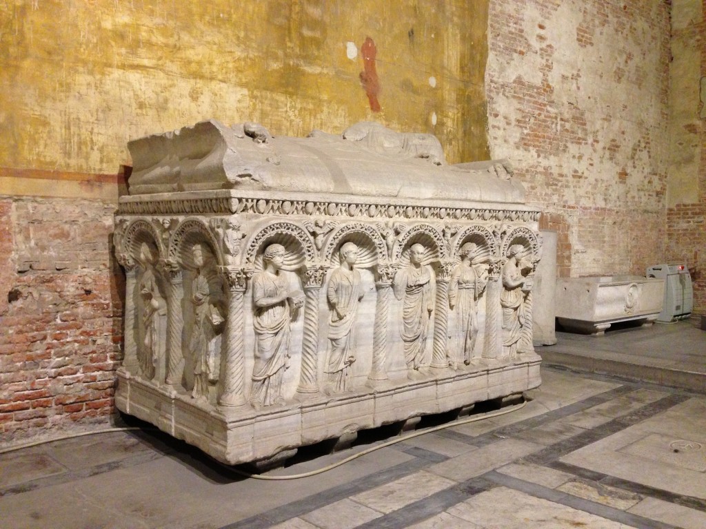 Sarcofago romano matrimoniale