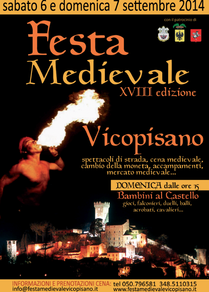 Manifesto Festa Medievale Vicopisano