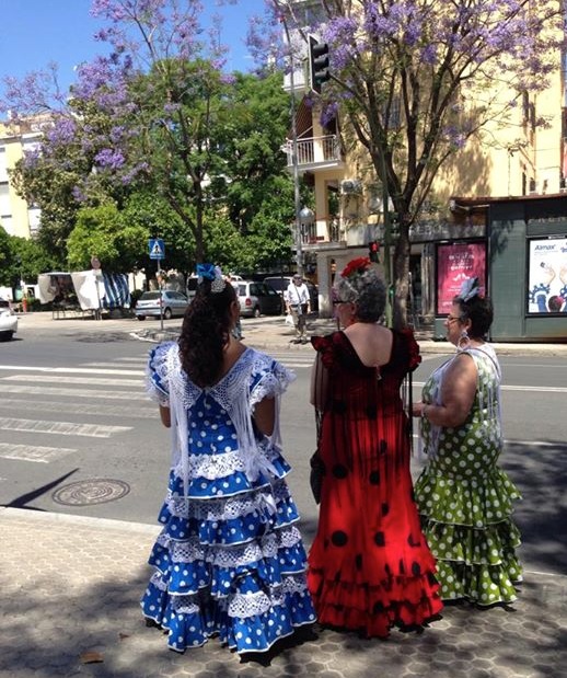 Vestito da flamenco Siviglia