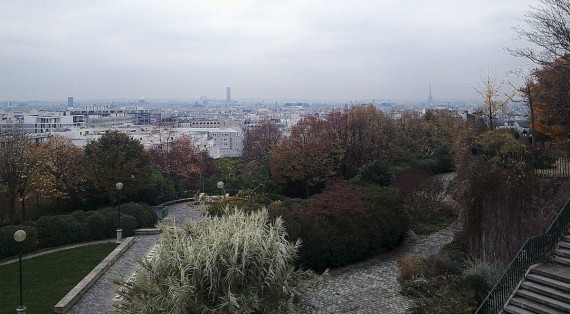 Parc de Belleville, Parigi