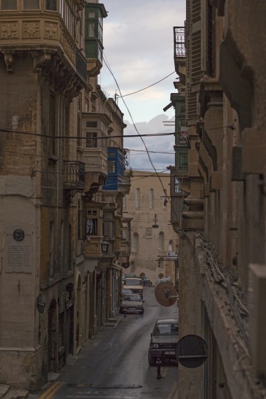 La Valletta streets, Malta